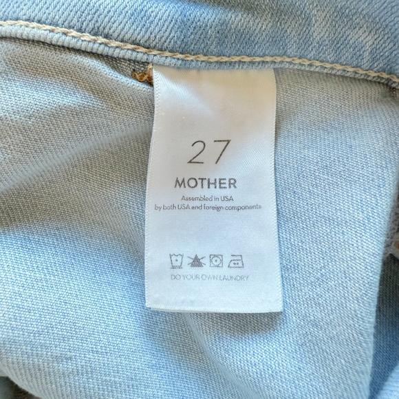 Mother The Wrapper Patch Springy Ankle in Chill Pill (Size 27) - Picture 7 of 8